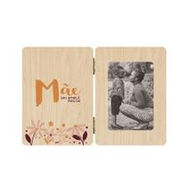 Porta retrato sanfonado 10x15cm - mãe seu amor e meu lar - UATT