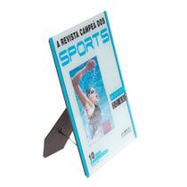 Porta Retrato Sports 10x15 Preto - Suporte V/H