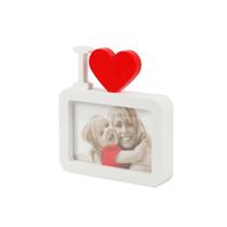 Porta Retrato TudoPraFoto Eu Amo Você Branco para Foto 10x15 PF-0515-BR Porta Retrato TudoPraFoto Eu Amo Você Branco para Foto 10x15 PF-0515-BR