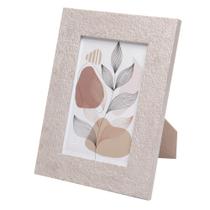 Porta-Retrato Wolff Grezzo 10cm x 15cm Bege Mdf