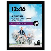 Porta-retratos American flat Signature 30x40cm preto Porta-retratos American flat Signature 30x40cm preto
