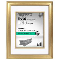 Porta-retratos American Flat Veranda Gold Vintage 11x14" Porta-retratos American Flat Veranda Gold Vintage 11x14"