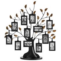 Porta-retratos Americanflat Family Tree com 12 molduras 2x3