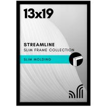 Porta-retratos Americanflat Streamline 13x19 cm preto