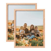 Porta-retratos ATOBART Oak Wood 20x25cm Conjunto de 2 com vidro Porta-retratos ATOBART Oak Wood 20x25cm Conjunto de 2 com vidro