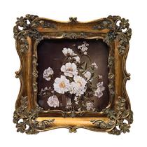 Porta-retratos BILXIM Vintage 4x4 Antique Bronze Gold Square Porta-retratos BILXIM Vintage 4x4 Antique Bronze Gold Square