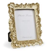 Porta-retratos Cuspin Gold Vintage Gold Palm Leaves 5x7