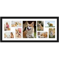 Porta-retratos de colagem DUENPY 12x30cm para 1 20x25cm + 8 10x15cm