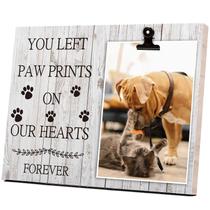 Porta-Retratos de Madeira KINGNOW para Pets (10x15cm) - Cães e Gatos