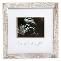 Porta-retratos de ultrassonografia Pearhead Love at First Sight Rustic Porta-retratos de ultrassonografia Pearhead Love at First Sight Rustic