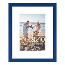 Porta-retratos DecoruHome 8x10 azul royal, conjunto de 1 Porta-retratos DecoruHome 8x10 azul royal, conjunto de 1