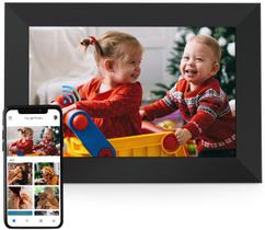 Porta-retratos digital Cozyla WiFi Smart de 10,1 polegadas com controle de aplicativos