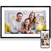 Porta-retratos digital Pulloon com tela sensível ao toque Full HD de 15,6"