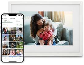 Porta-retratos digital Skylight WiFi de 10 polegadas branco Porta-retratos digital Skylight WiFi de 10 polegadas branco