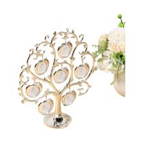 Porta-Retratos Em Forma De Árvore De Metal Para Exibição De Múltiplas Fotos, Combinação Livre