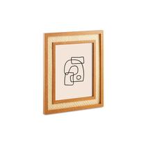 Porta-retratos em mdf com rattan - 20x25 - 13297