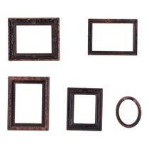 Porta-retratos em miniatura Luqeeg Dollhouse Accessories x5 Porta-retratos em miniatura Luqeeg Dollhouse Accessories x5