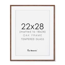 Porta-retratos Fun Memories 22x28 cm, nogueira, madeira maciça de carvalho Porta-retratos Fun Memories 22x28 cm, nogueira, madeira maciça de carvalho