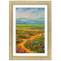 Porta-retratos Golden State Art 13x19 cm Vintage Gold