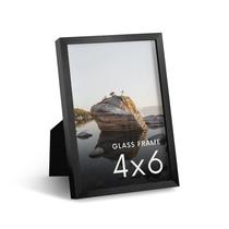 Porta-retratos HAUS AND HUES 10x15cm de alumínio com vidro real