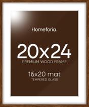 Porta-retratos Homeforia Brown High End Dark Oak 20x24 cm