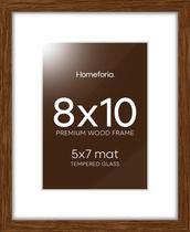 Porta-retratos Homeforia Brown High End Dark Oak 8x10