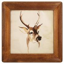 Porta-retratos iCheesday Rustic Wooden 8x8 com vidro real Porta-retratos iCheesday Rustic Wooden 8x8 com vidro real