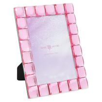 Porta-retratos Isaac Jacobs Decorative Sparkling Light Pink