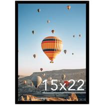 Porta-retratos JCJMY 15x22 cm para pôster Photo Picture Black