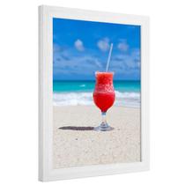 Porta-retratos JDZIVTOP 33x43 cm Branco rústico de 0,5 polegadas de espessura