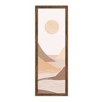 Porta-retratos JDZIVTOP Castanho Rústico 20x60cm Plexiglass