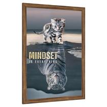 Porta-retratos JDZIVTOP Castanho Rústico 50x70cm Madeira Plástica Porta-retratos JDZIVTOP Castanho Rústico 50x70cm Madeira Plástica