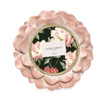 Porta-retratos Laura Ashley Round Resin Ornate Flower 4x4 Porta-retratos Laura Ashley Round Resin Ornate Flower 4x4