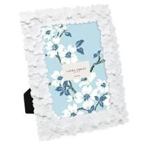 Porta-retratos Laura Ashley White Flower 5x7 Resin Porta-retratos Laura Ashley White Flower 5x7 Resin