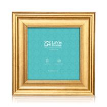 Porta-retratos LaVie Home 5x5 (1 pacote, dourado) com vidro