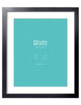 Porta-retratos LaVie Home Black 20x24 cm para 16x20 cm com tapete Porta-retratos LaVie Home Black 20x24 cm para 16x20 cm com tapete