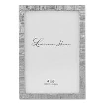 Porta-retratos Lawrence Frames 712446 Silver Metal 10x15cm Porta-retratos Lawrence Frames 712446 Silver Metal 10x15cm