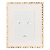Porta-retratos Lawrence Frames Rope Design 8x10 com tapete 5x7