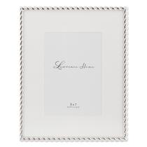 Porta-retratos Lawrence Frames Silver Metal Rope 8x10 Porta-retratos Lawrence Frames Silver Metal Rope 8x10
