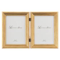 Porta-retratos Lawrence Frames Sutter Burnished Gold 5x7 Porta-retratos Lawrence Frames Sutter Burnished Gold 5x7