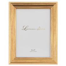 Porta-retratos Lawrence Frames Sutter em ouro polido 5x7cm Porta-retratos Lawrence Frames Sutter em ouro polido 5x7cm