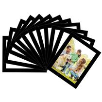 Porta-retratos magnéticos STTMGN Black Border 2,5 x 3,5 (pacote com 12)