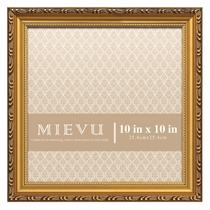 Porta-retratos MIEVU Gold 10x10 cm para pendurar na parede e mesa