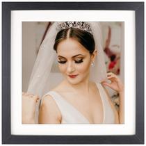 Porta-retratos ORIVAN 10x10 Monitor de madeira 8x8 com tapete ou 10x10