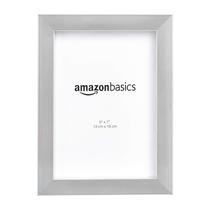 Porta-retratos para fotos Amazon Basics Retangular 5x7 de níquel Porta-retratos para fotos Amazon Basics Retangular 5x7 de níquel