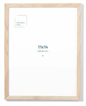 Porta-retratos: parede oposta, madeira de carvalho maciça natural 28x36cm Porta-retratos: parede oposta, madeira de carvalho maciça natural 28x36cm