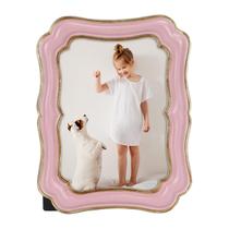 Porta-retratos PHAREGE Vintage Pink Gold para fotos 5x7 Porta-retratos PHAREGE Vintage Pink Gold para fotos 5x7