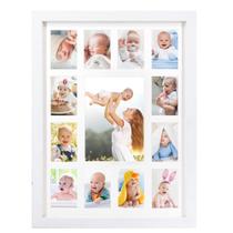 Porta-retratos Pro Baby First Year 43x33 cm branco