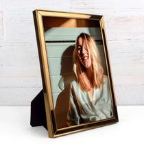 Porta Retratos Rose Gold 20x25 Alumínio Linha Miami