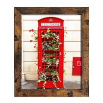 Porta-retratos SESEAT Wood Brown 20x25cm para parede ou mesa Porta-retratos SESEAT Wood Brown 20x25cm para parede ou mesa